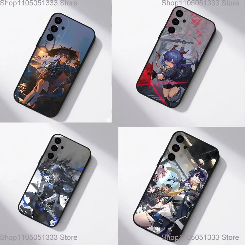 

Arknights Chen Phone Case For Samsung S25,S24,S21,S22,S23,S30,Ultra,S20,Plus,Fe,Lite,5G Black Cover