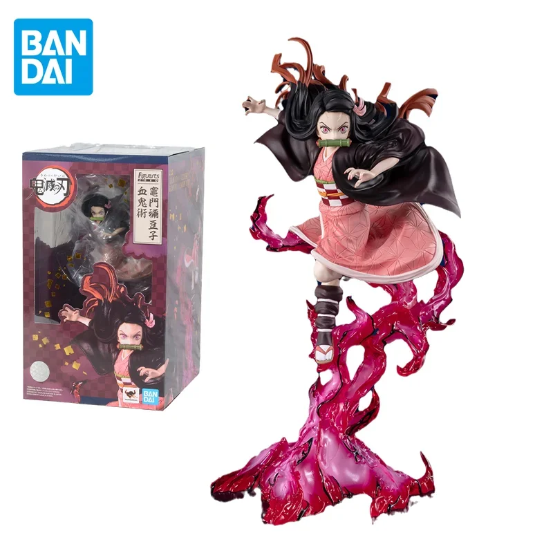 

Bandai Original Demon Slayer Anime Figure ZERO FZ Kamado Nezuko Action Figure Toys for Kids Gift Collectible Model Ornaments