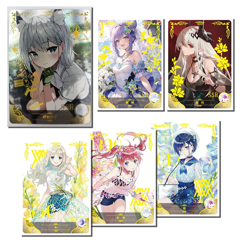 Goddess Story Orchid Chapter 2M11 SSR card Keqing Hakurei Reimu Kirisame Marisa Toy collection boy Birthday Christmas gifts