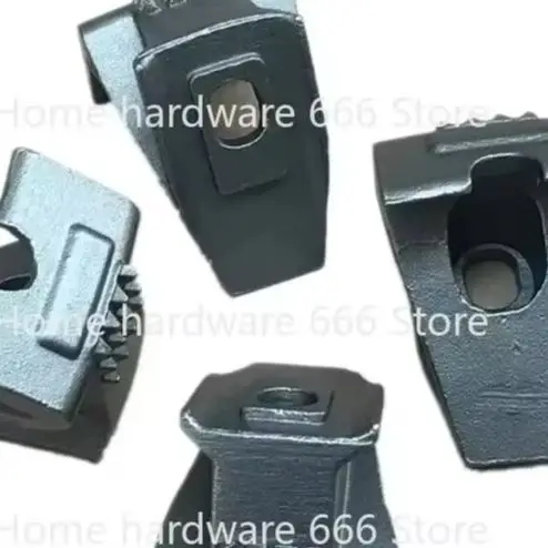 

Tire Changer Machine Replacement Rim Clamp, Metal Jaw, 4Pcs