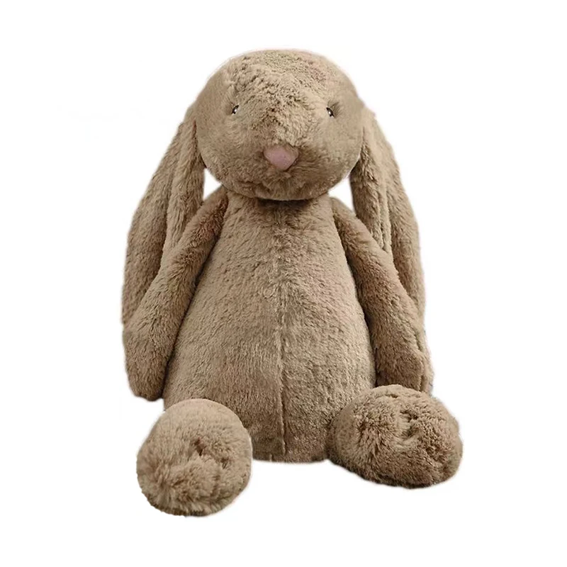 30cm Soft Stuffed Animals Kids Long Ear Bunny Toys Sleeping Cartoon Plush Toy Rabbit Dolls For Children Birthday Gift