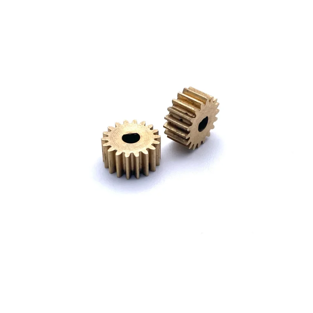 

0.5M D-Hole Copper Gear 10-25 Teeth cylindrical spur micro motor gear