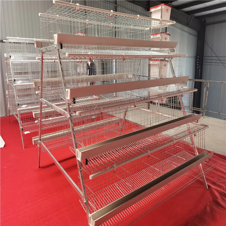 Ladder Egg Double Sided Simple Three Layer Four Five Door Chicken Thickened Farm Breeding Cage chicken cage