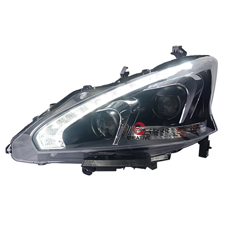

Car Lights for Nissan Altima Headlight Projector 2013 2014 2015 Teana Head Lamp LED Headlights Drl Automotive Accessories