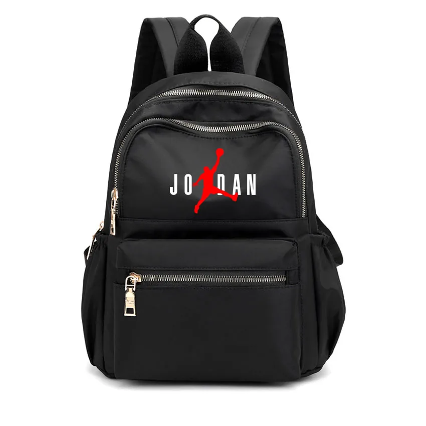 

New Female Fashion Lady Waterproof College Backpack Trendy Girls School Bag Cute Girl Travel Book Bag JD Letter Printed Rucksack