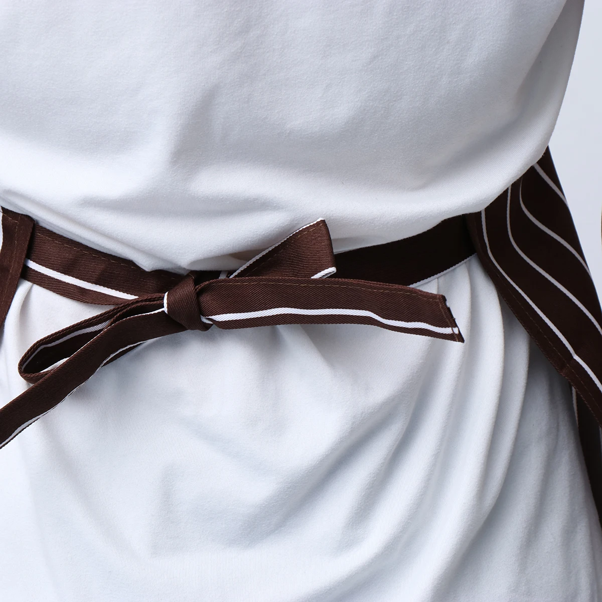 

Adjustable Neck Strap Halter Apron Adults Kitchen Cooking Serving Polyester Cotton Pockets Home Coffee Shops Restaurants Hotel