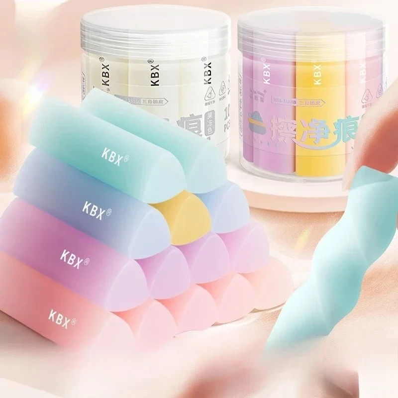 Jelly Eraser Clean Marks Soft Texture Must Have Elementary School Students Exams Comes Bucket Is Super Clean Suitable Practical