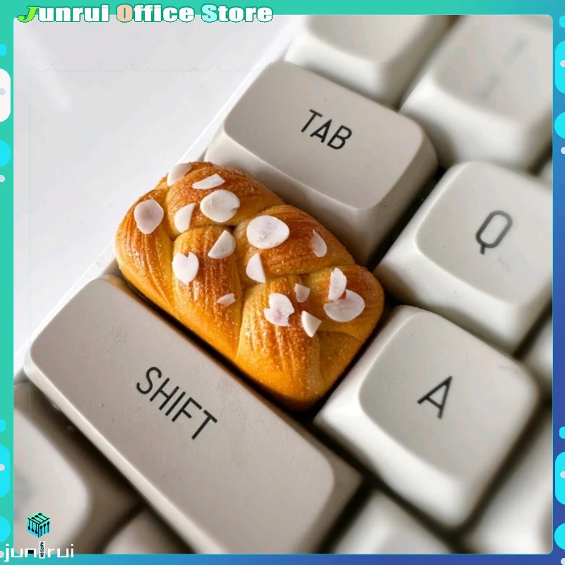 Limited Bread Keycaps, High Quality Gourmet Keycaps, Cute Keycaps, Customized 1.75u Keycaps, Suitable For Most Shafts