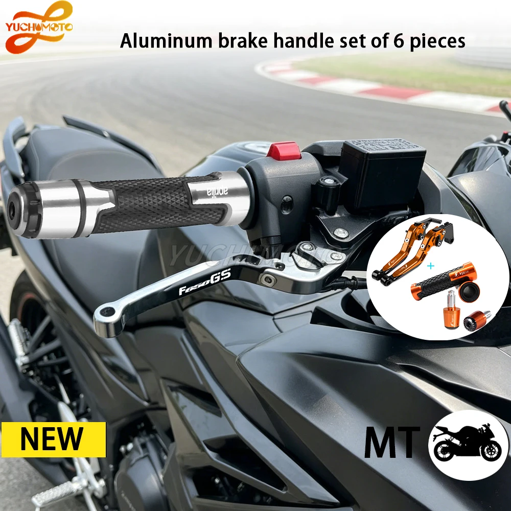 Handlebar Ends Brake Lever Folding Handle Levers For BMW F650CS Scarver 2003 2004 Brake Lever set Handle Grips CNC Adjustable