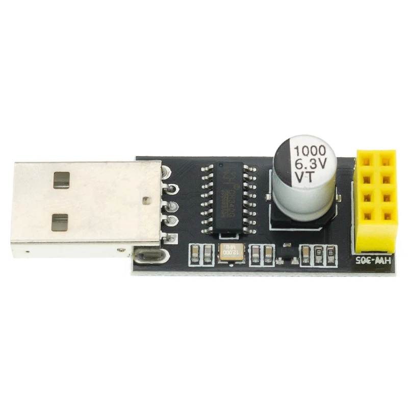 USB to ESP8266 WIFI module ESP-01  ESP-01S adapter board computer phone WIFI wireless communication microcontroller development