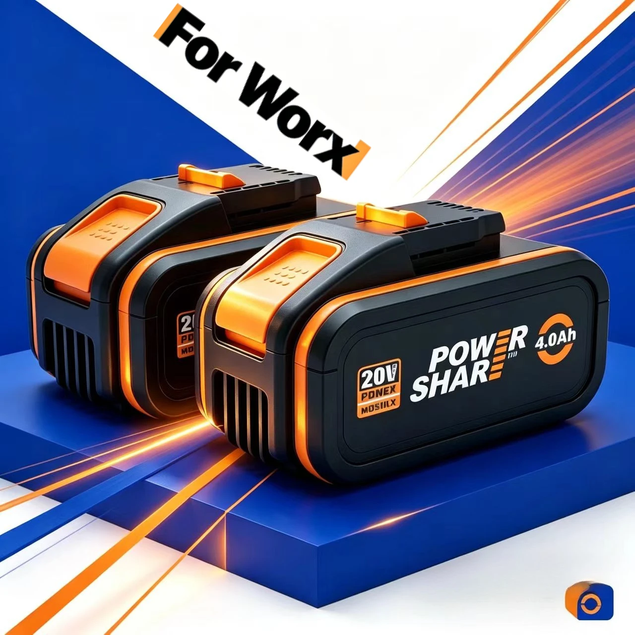 

4.0/6.0/8.0Ah Drop-Resistant Explosion-Proof For Worx 20V Battery Replacement for WA3553 WA3570 for Construction Site Tools