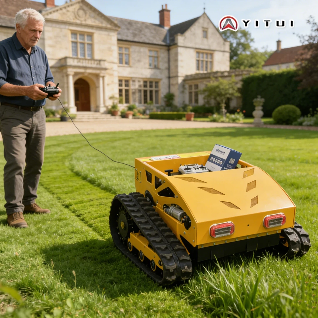 

Customized Lawn Mower Wide Cutting Range Extended Remote Control Distance Official Ce Epa Certification And Quality Report