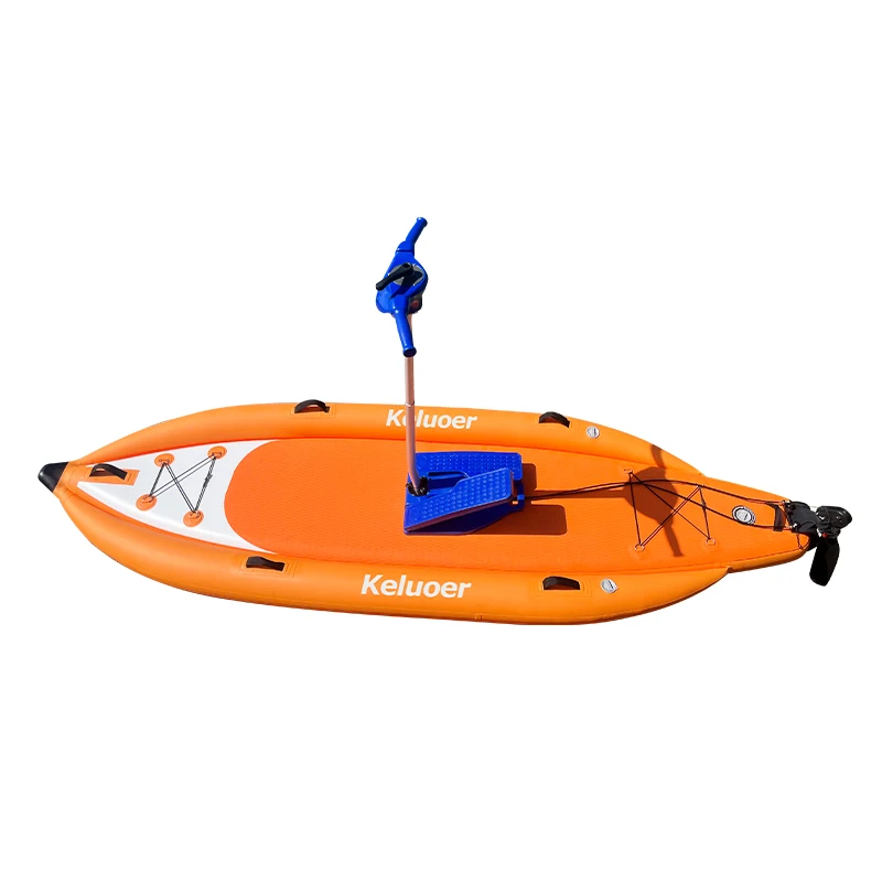 

New Design Standing Fishing Pedal Kayak PVC Material 1 Person 12FT Pedal Drive Kayak For Sale