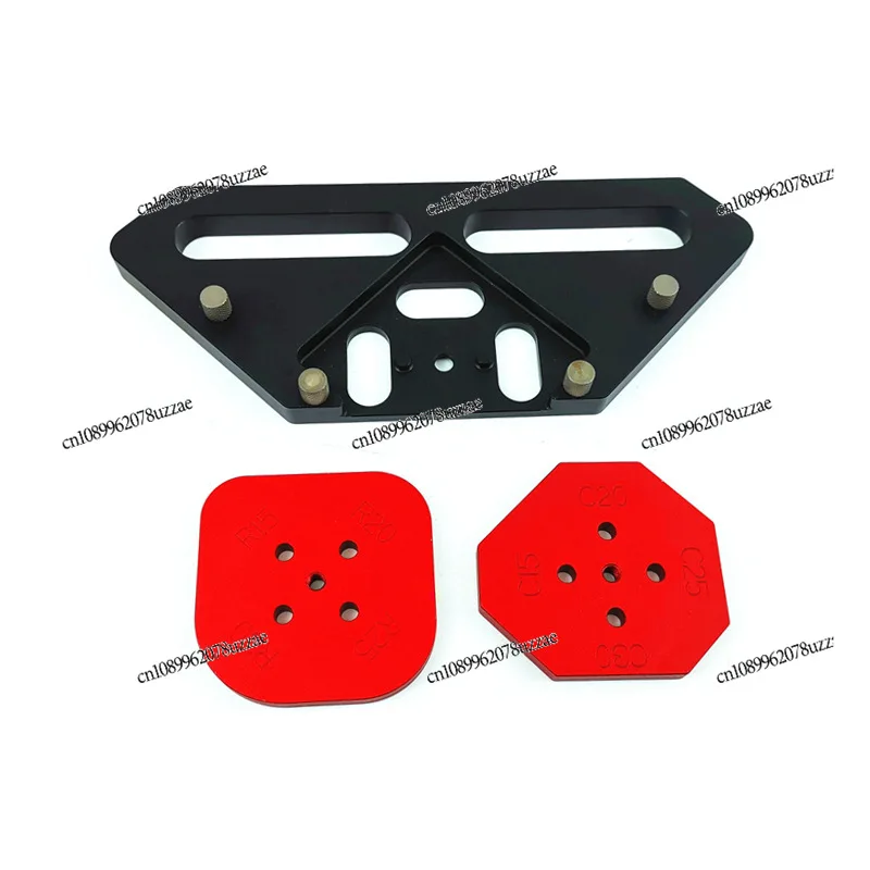 Woodworking Semicircular Angle Formwork Arc Trimming Positioner C R Arc Bakelite Milling Trimming