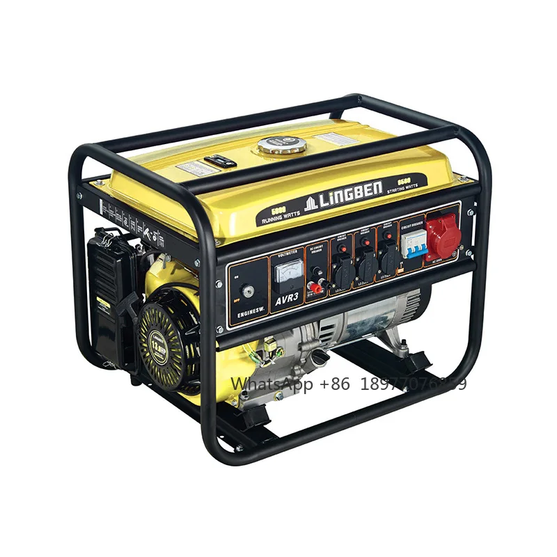 Hot Sale Gasoline Generator 2KW 2.5KW 3KW 4KW 5KW 6KW 7KW 8KW 10KW 50hz Portable Single Phase Electric Generator