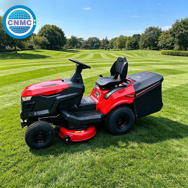 Ride-on Lawn Mower Industrial Grade 38 Inch Anti Slip Thickened Tire Four-stroke Cutting Width Large Capacity High Torque Engine - view 4