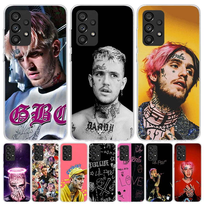 Lil Peep Singer Phone Case For Samsung Galaxy A15 A55 A25 A35 A14 A54 A24 A34 A13 A53 A23 A33 A12 A52 A22 A32 A05S A04S A03S