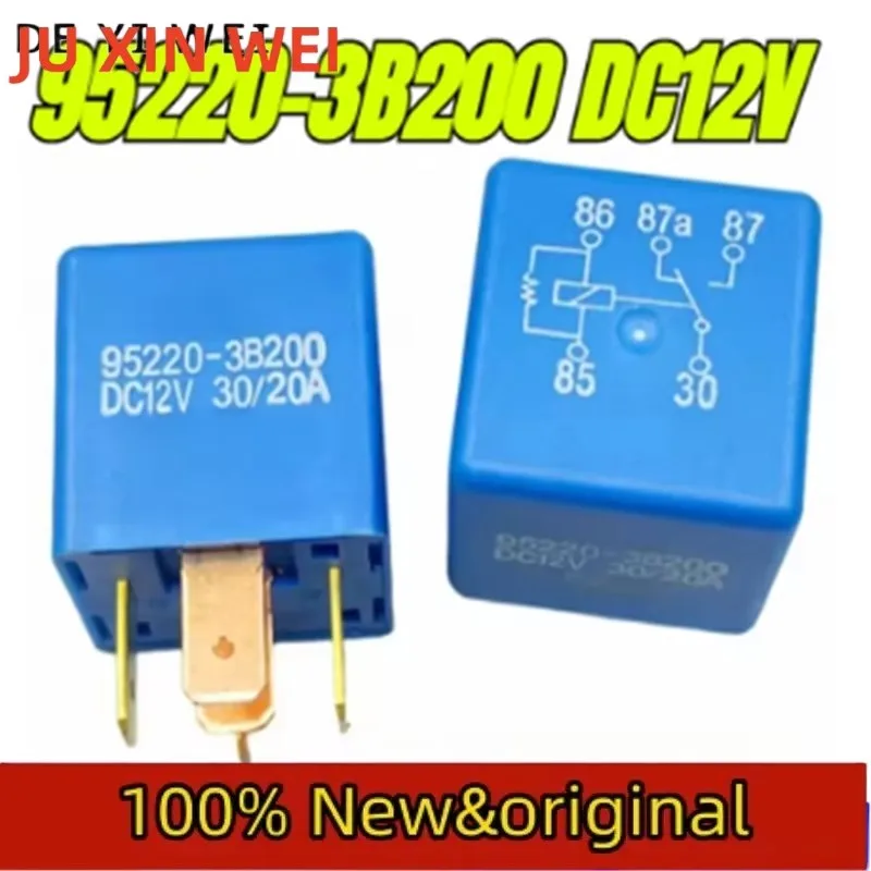 （Brand New Original）2pcs/lot 100% original genuine relay:95220-3B200 DC12V 30A 5pins HFV4 Automotive relay