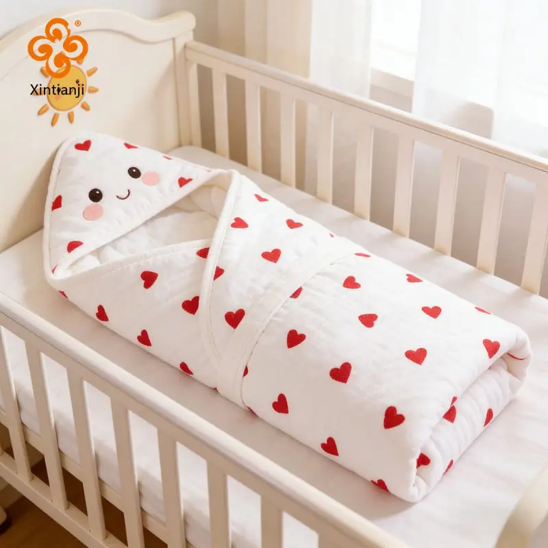 0.5/1/3/5 Metri Morbido Pigiama Floreale Camicia Da Notte Tessuto di Garza di Cotone Stampato Crepe di Cotone a maniche lunghe Ins Stile Homewear