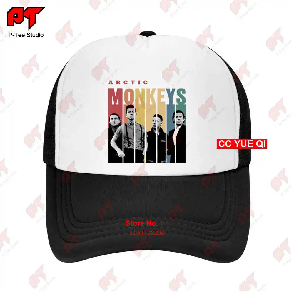 Vintage Arctic Monkeys World Tour 2023 Rock Band Baseball Caps Truck Cap O8SV