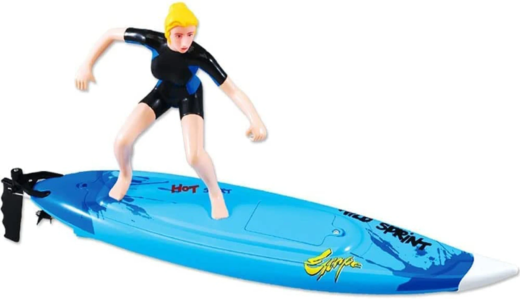 RC high-speed surfboard 30km/h + remote control boat 2.4G extreme surfing figure fun speedboat water toy (color character style