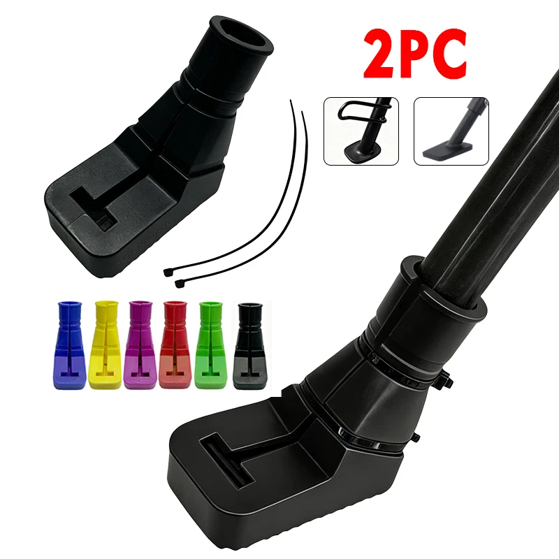 FOR HONDA ZONTES CFMOTO YAMAHA Universal Side Stand Foot Support Motor Bicycle Kickstand Tripod Pad Foot Cover Support