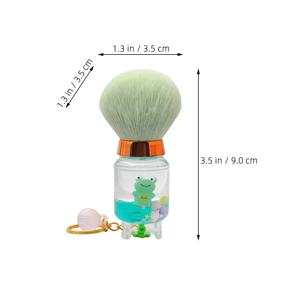 Pinceau à poudre pour femmes, Blush, ombre de nez, surligneur, léger, Compact, maquillage, petits outils portables