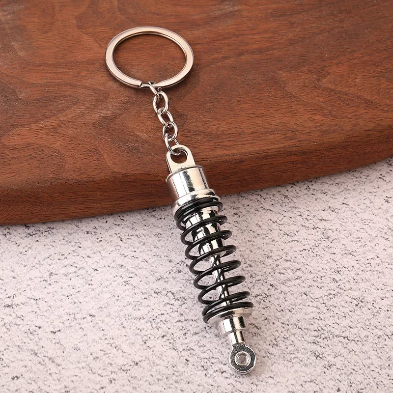 Kreativer Getriebekopf-Schlüsselanhänger, Geschwindigkeitsgetriebe, Schlüsselanhänger für Autoschlüssel, Turbo-Nabe, Bremsscheibe, Anhänger, Stoßdämpfer, Schlüsselhalter, Kettenring