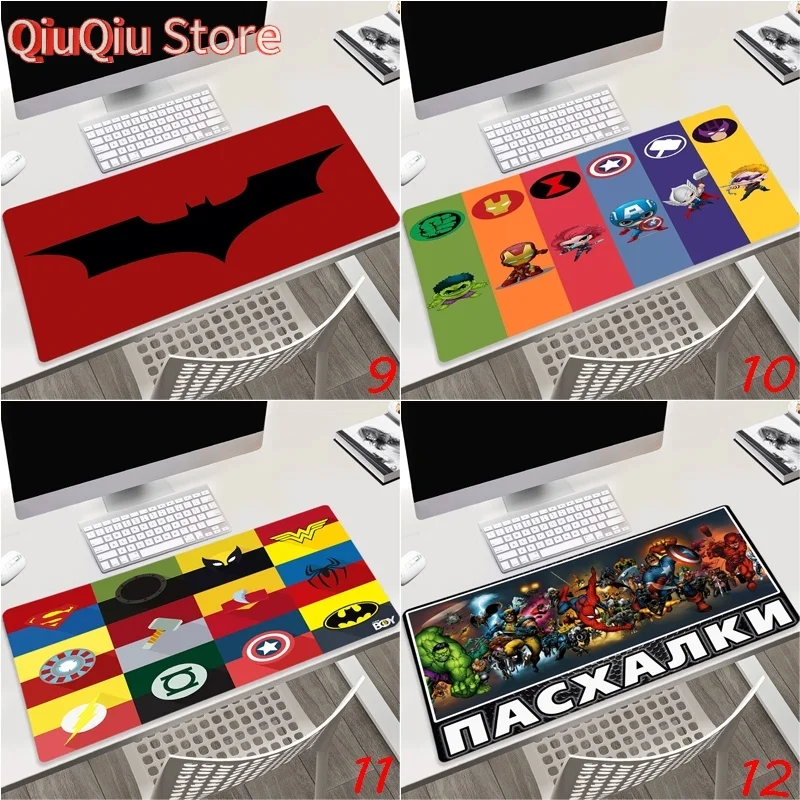 Marvel Mouse Pad Spider Man, Iron Man, Batman Bàn Phím Bàn Phím Bàn Văn Phòng Pad Phụ Kiện Chơi Game PC Laptop Chơi Game Miếng L