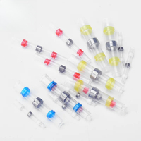 250PCS Heat Shrink Solder Connectors Kit Waterproof Insulated Wire Terminals Sealing Sleeves for Electrical Wiring