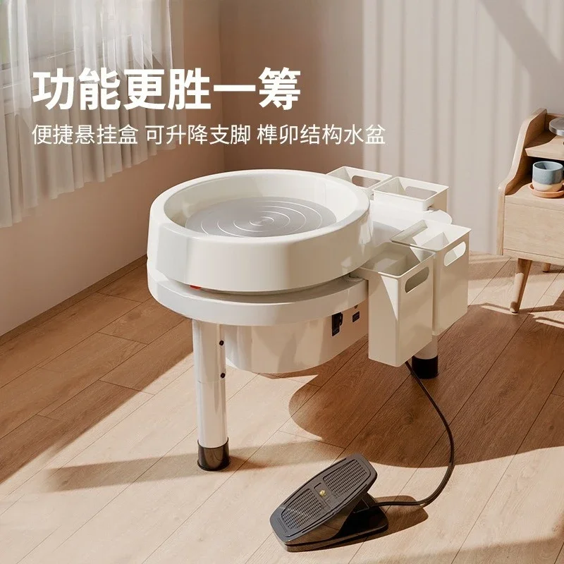 Ceramic art teaching special suspension box liftable billet machine