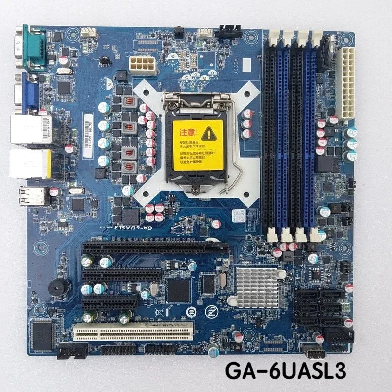 

For Gigabyte GA-6UASL3 Desktop Motherboard 6UASL3 LGA 1155 DDR3 Mainboard 100% Tested OK Fully Work Free Shipping