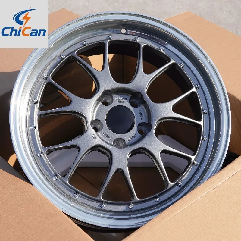 

【2026】Кованые диски Chican Custom класса люкс, составные, матовые серебристые, 18-22 дюйма, для BMW F20 F21 F30 F34 F40 F52 F31 F35 F10