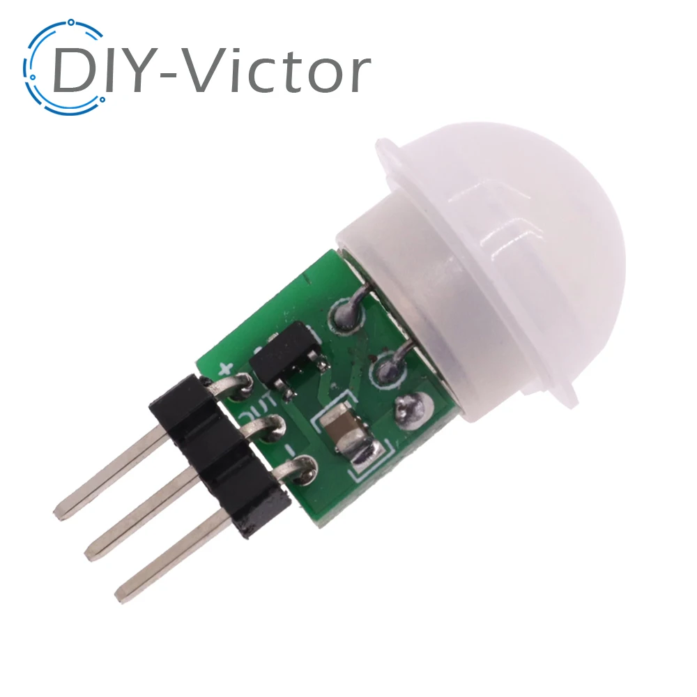 1/5/10PCS Mini IR Pyroelectric Infrared PIR Motion Human Sensor Automatic Detector Module AM312 Sensor DC 2.7 to 12V