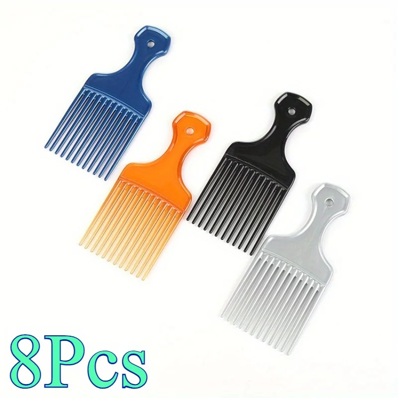 

8Pcs Headwear Hairpin Insertion Comb with 12 Teeth Round Teeth Insertion Comb Hair Accessory for Split Hair Bangs