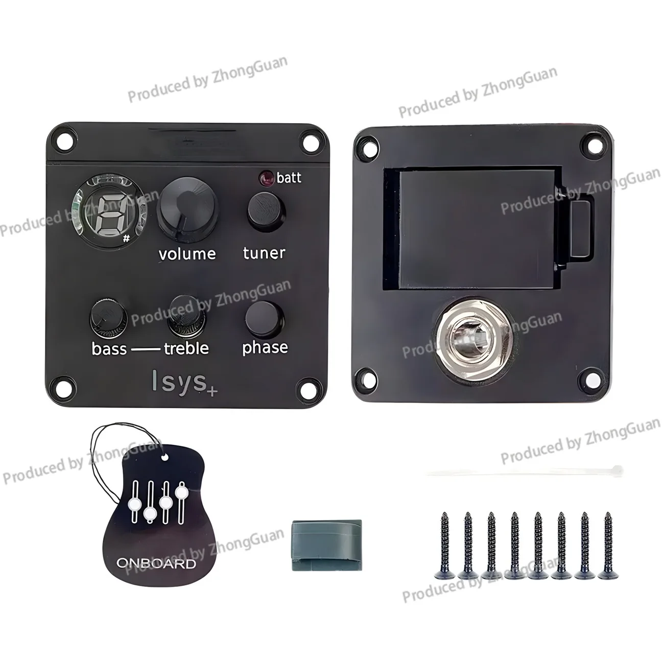 For  Fishman ISYS Folk Guitar Pickup EQ Electric Box Equalizer For Fishman ISYS+