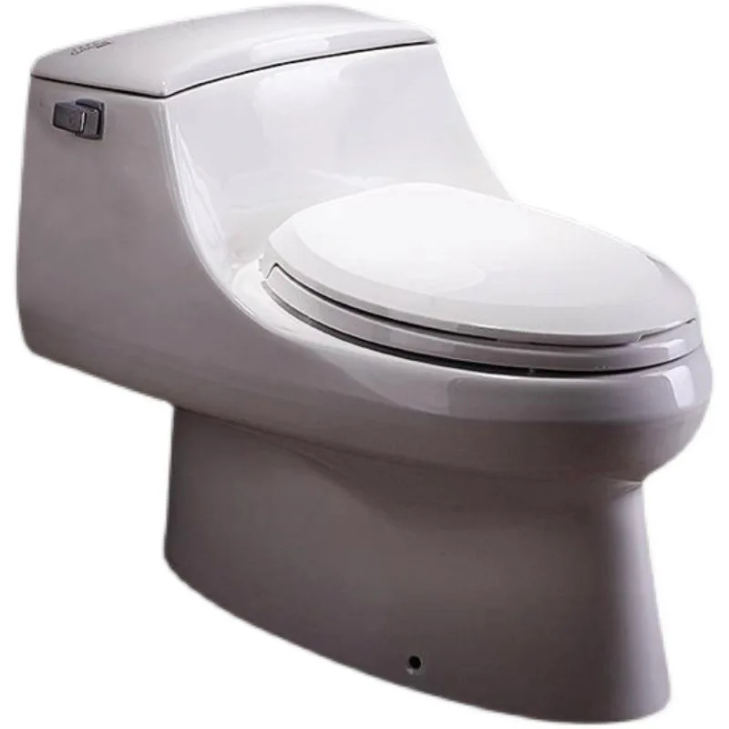 

Сливной унитаз, цельный сифонный бытовой пятиступенчатый циклонный унитаз, медленно опускающийся унитаз