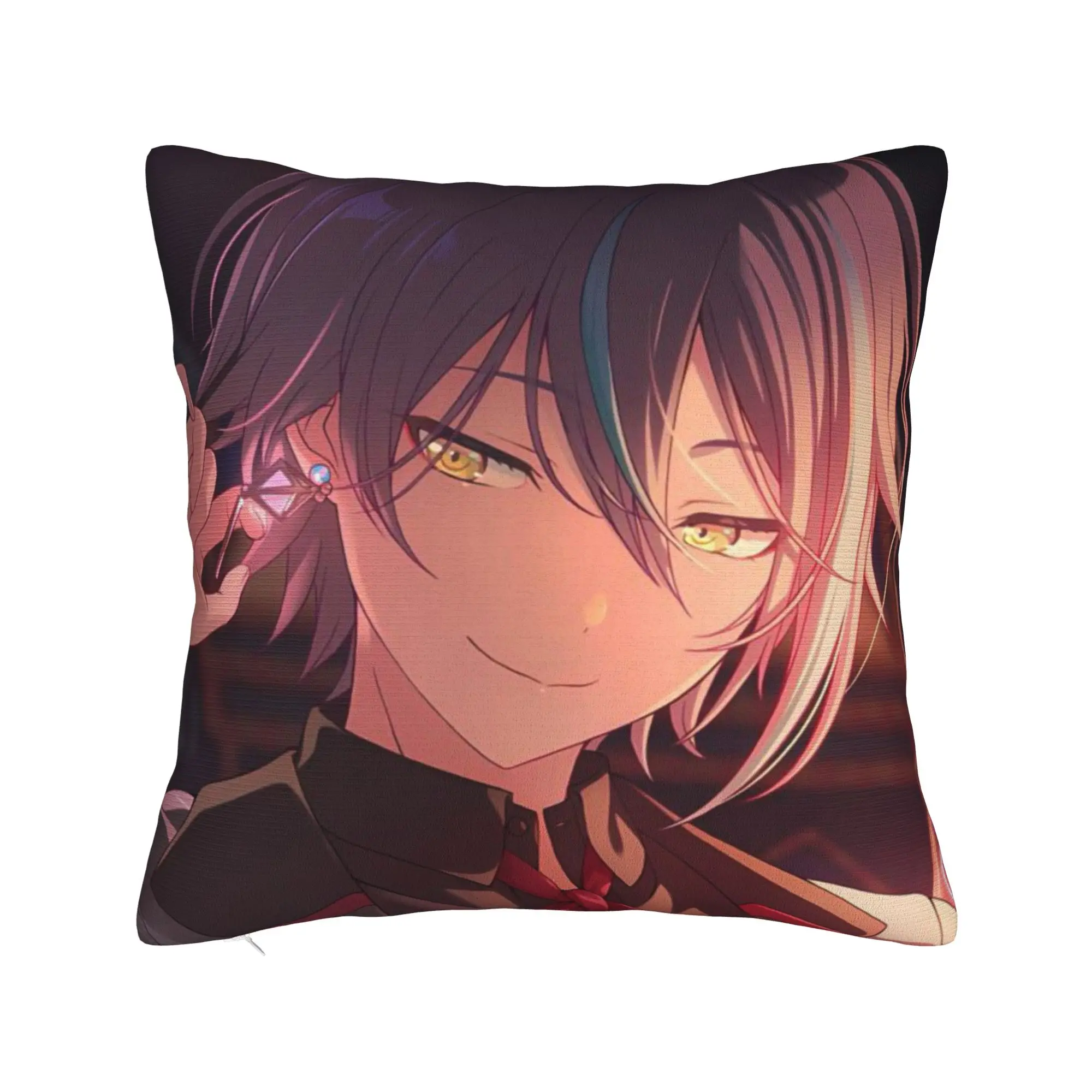 Decorative Pillow Covers Rui Kamishiro Merchandise Home Wonderlands x Showtime Throw Pillow Case Cover Square Style Multi-Size