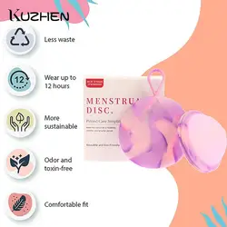 Silicone Menstrual Cup Menstrual Disc Set Women Health Care Period Menstrual Collector Extra-Thin Sterilizing Feminine Hygiene