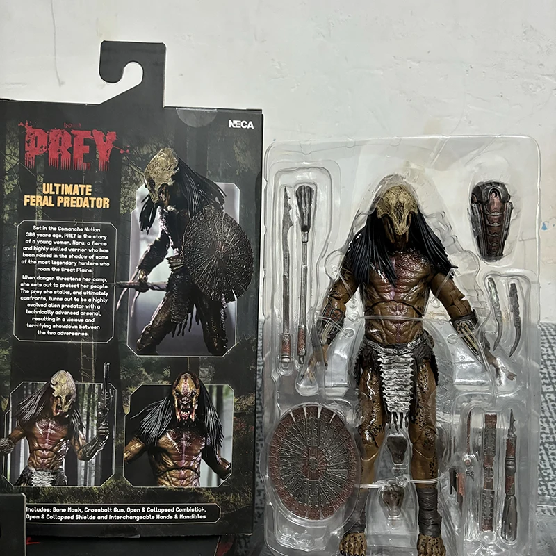 Neca Prey super Feral Predator Action شخصية ، ذا ثينج ديلوكس ، مخلوق الكلب ، ألعاب نموذجية قابلة للجمع ، مقاس 7 بوصة