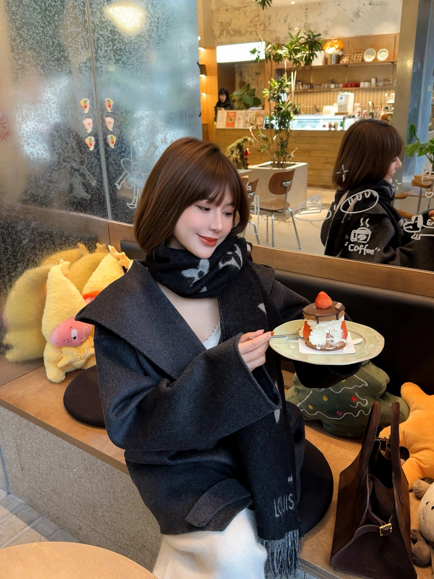 

Пальто-кимоно ручной работы из мериносовой шерсти Ultrine с капюшоном, длинное, из чистой шерсти, женское зимнее модное повседневное пальто