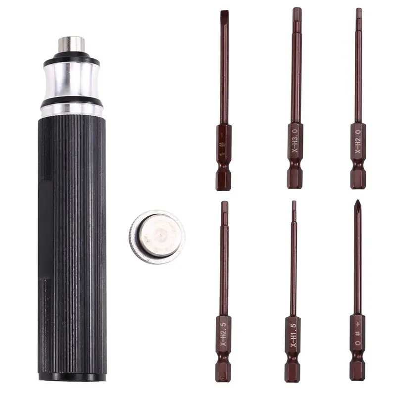 AT02-6-In-1 Hex Screwdriver 1.5/2.0/2.5/3.0Mm Repair Tool Kit Set For RC Helicopter Airplane Drone Aircraft RC Cars RC Boats