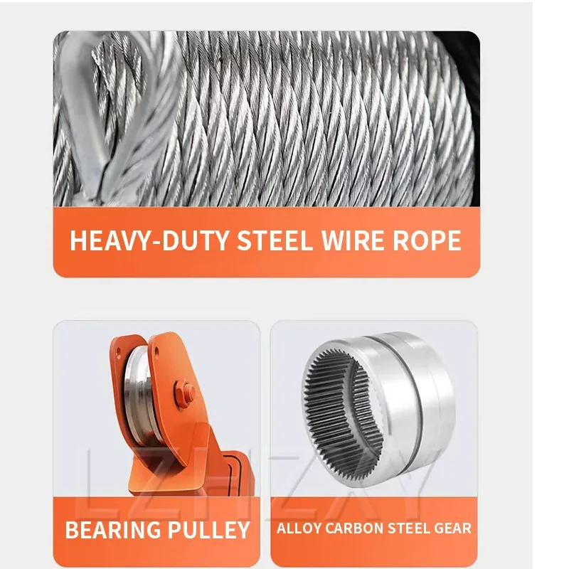 

Автомобильный кран-подъемник грузоподъемностью 500 кг/1 т, 12/24 В для домашнего использования, 220 В для мобильной подъемной платформы, малый мобильный подъемник для грузовиков