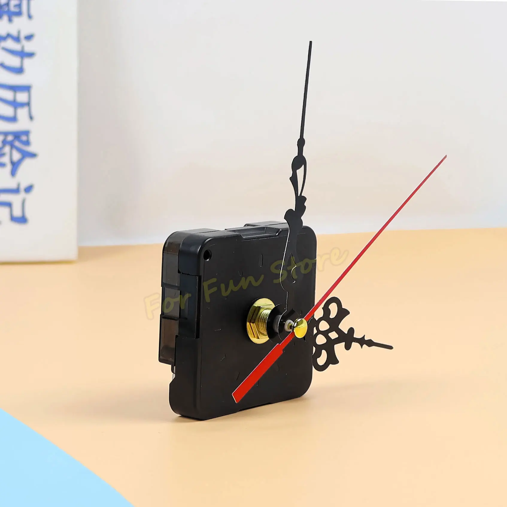 For Fun Clock Mechanism Silent Quartz Movement Machine Wall Hands Pointer Set Clockwise Sweep Second Movement DIY Repair Parts