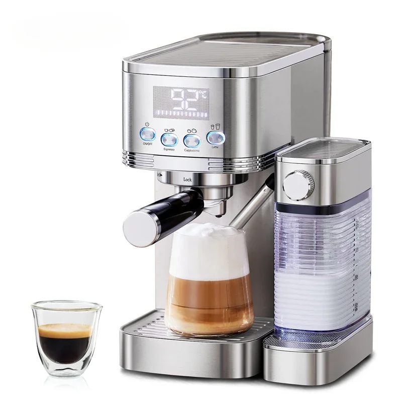 Cross-border automatic coffee machine, milk foam machine, integrated 20bar household small Italian coffee machine, spot