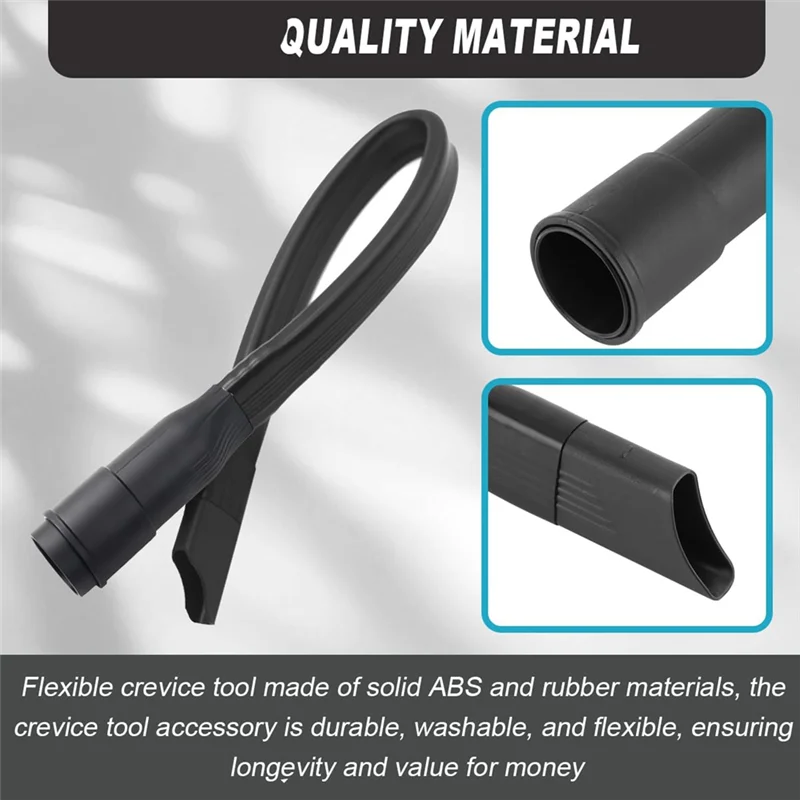 ABUD-Flexible Bocchetta a lancia Attacco universale per ugello di prolunga extra lungo per aspirapolvere Hoover/Numatico, modelli multipli