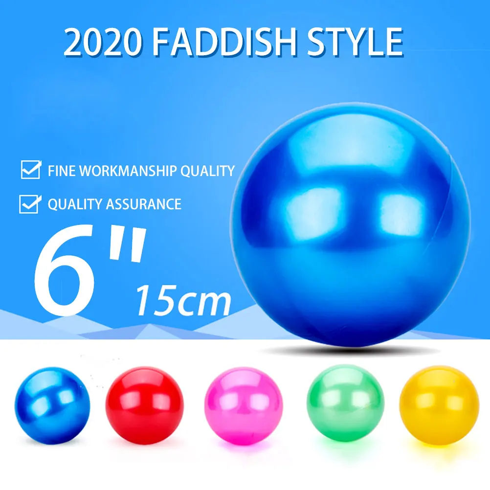 5 stücke Kinder Spielen Bälle Helle Farbe Bounce Flattern Kickball Pat Ball Perlglanz Spielzeug Spiele Outdoor-Events Geburtstag Parteien