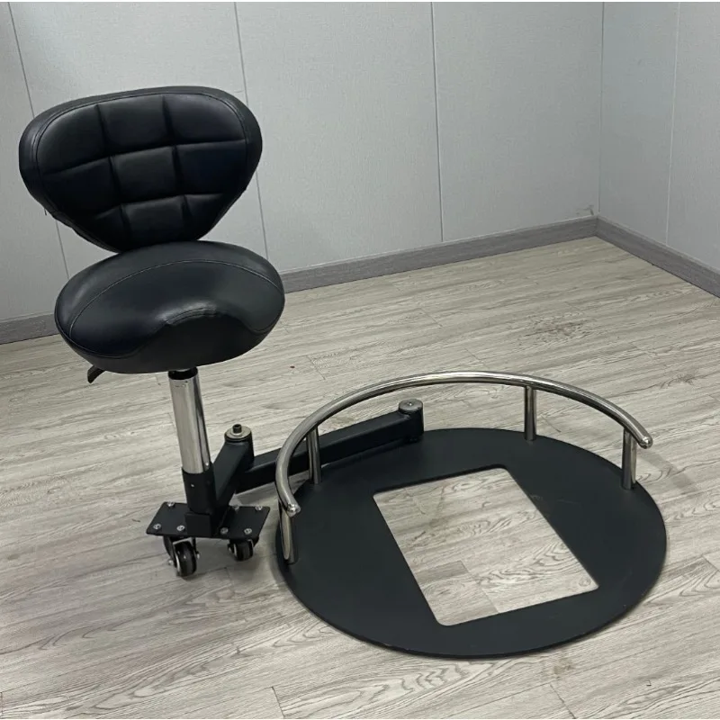 Rotating integrated hairdresser special hairdressing chair, hairdressing salon general chair