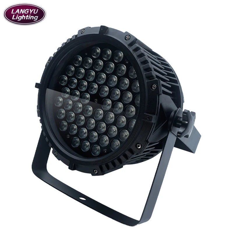 

LED 54*3W Waterproof Par Light High Quality Outdoor Performances RGB 3in1 Stage Dyeing Scenic Spot Lighting Engineering