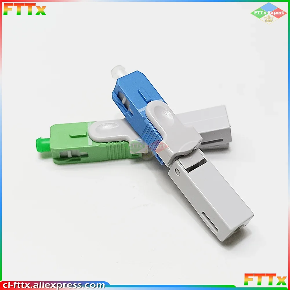 

ESC250D FTTH SC APC Optical Fiber Quick Connector SC UPC FTTH Fiber Optic Fast Connector Embedded Type ESC250D SC Connector